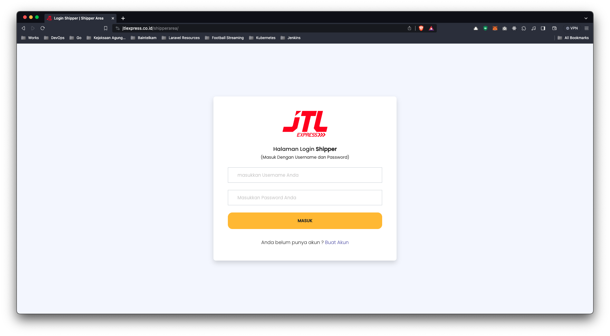 Shipper Portal JTLExpress
