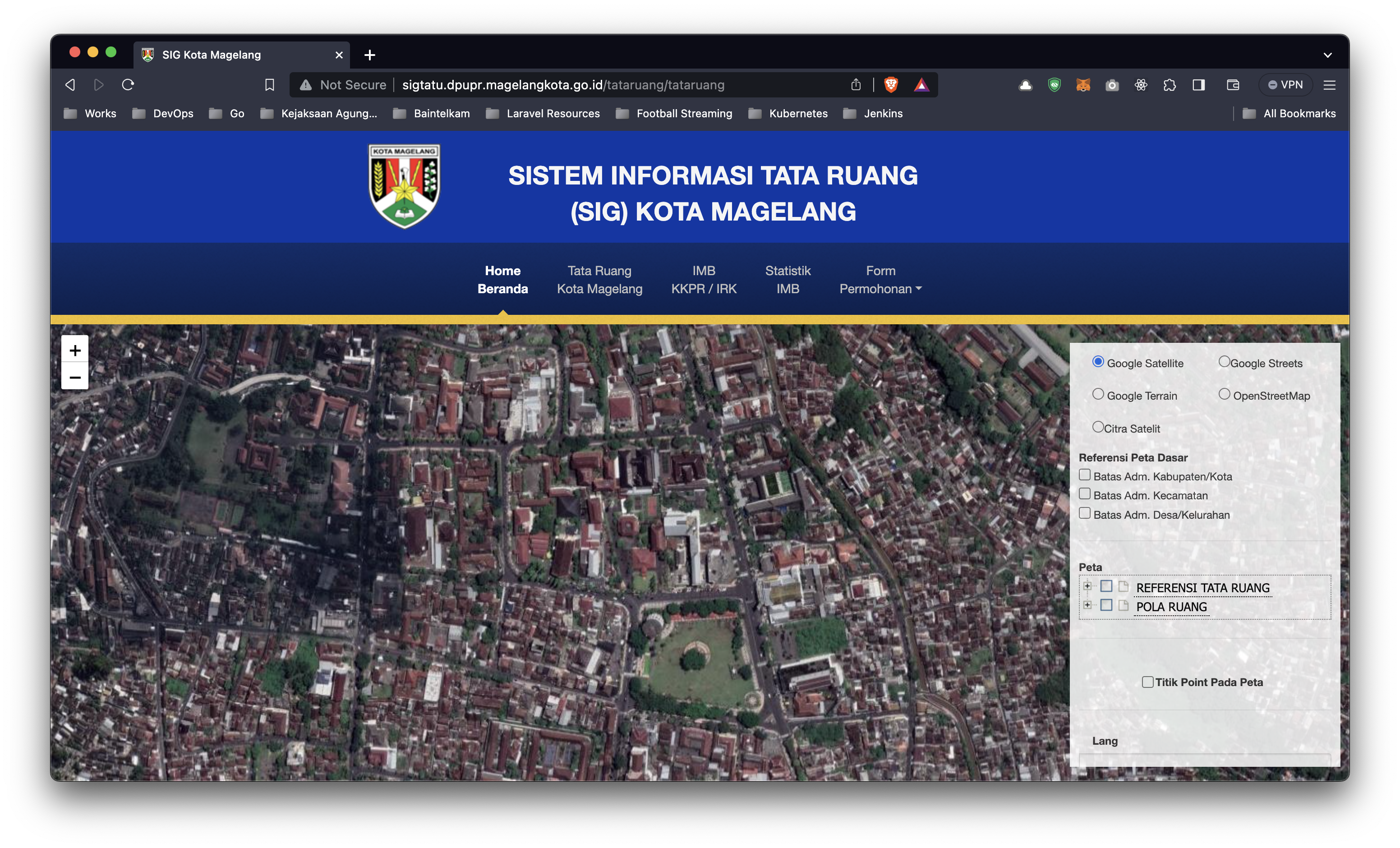 Geographic Information System Magelang
